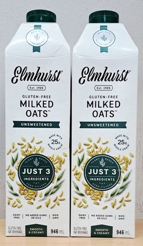 Oat Milk - Unsweetened (Elmhurst) **